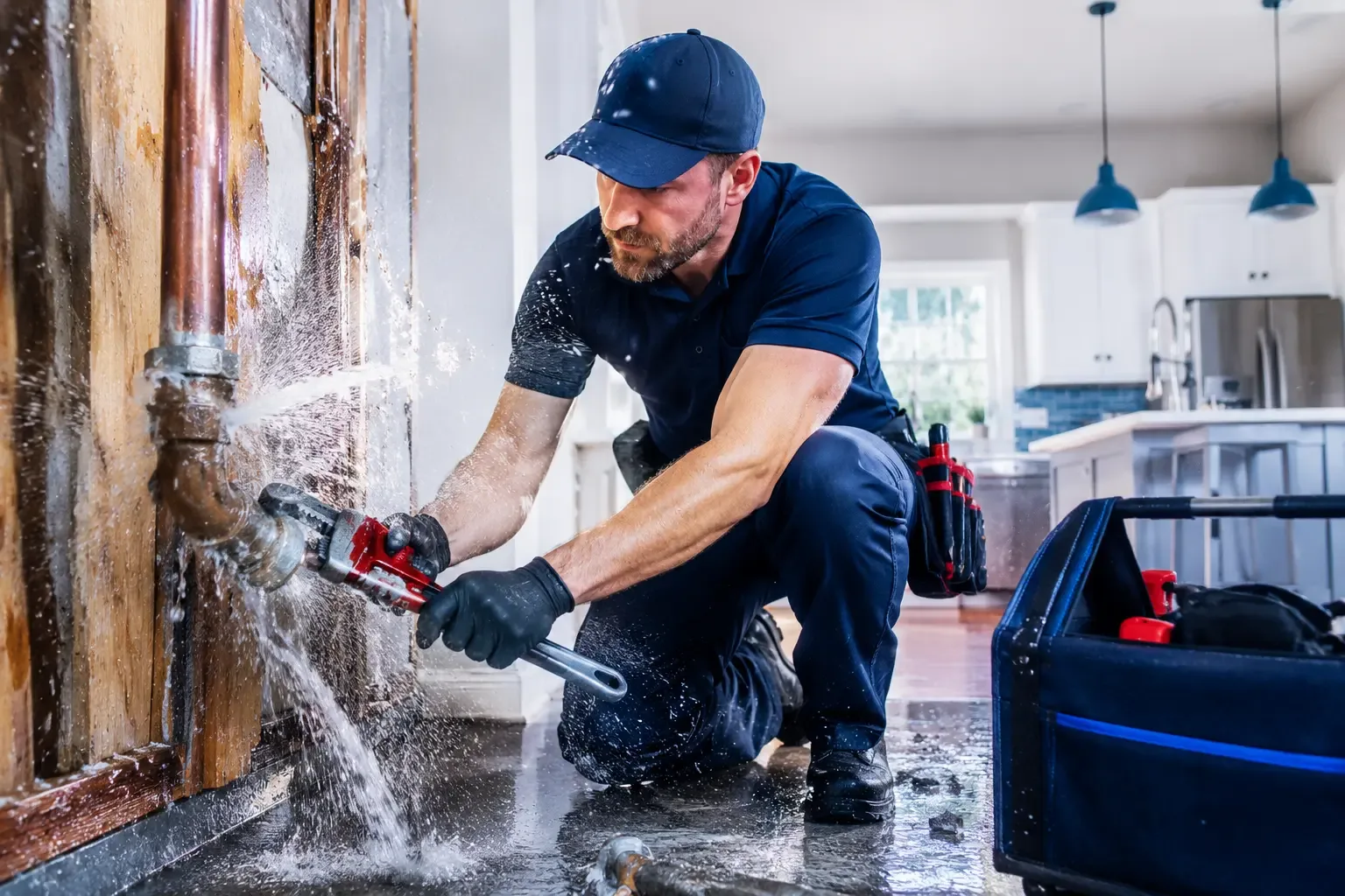 Emergency pipe repair in California